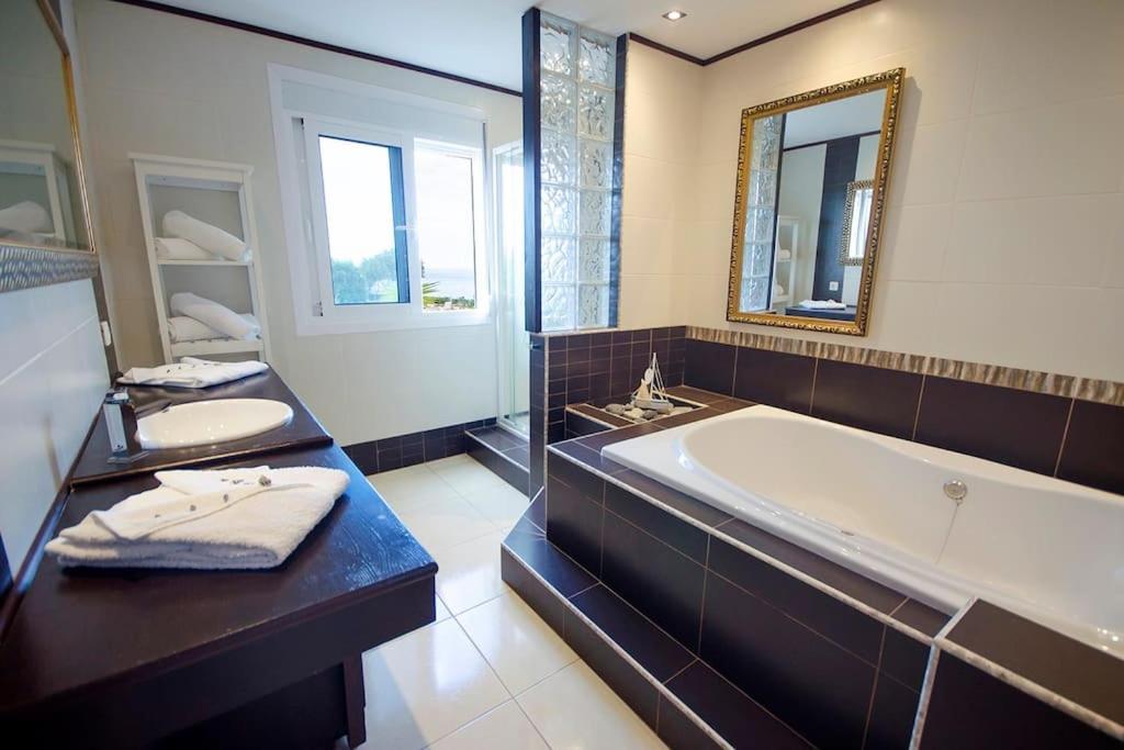 Luxe Villa With Private Pool, Jacuzzi And Spectacular Views Costa Adeje (Tenerife) Exterior foto